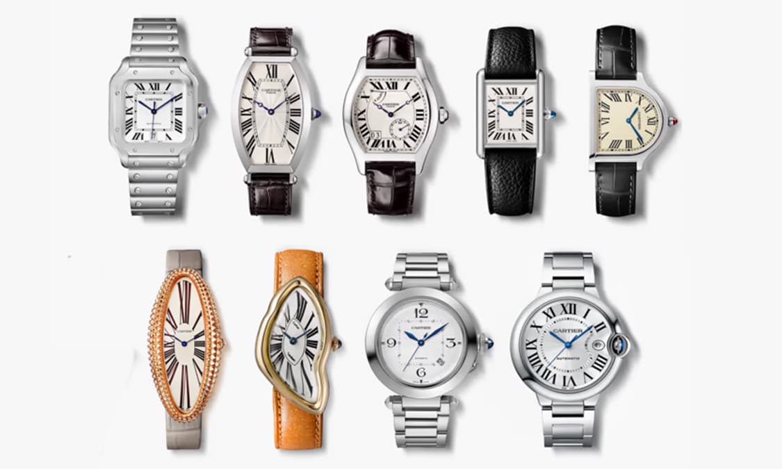 Model Jam Tangan Cartier