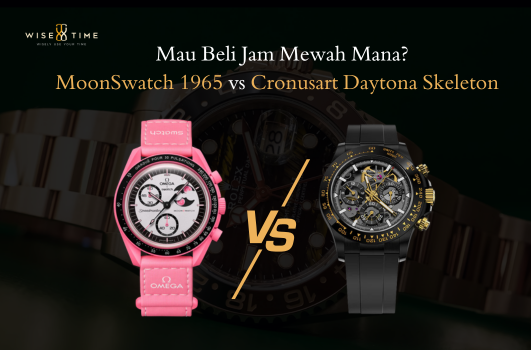 MoonSwatch 1965 vs CRONUS ART Daytona Skeleton - Mana Pilihan Jam Tangan Mewah Terbaik?