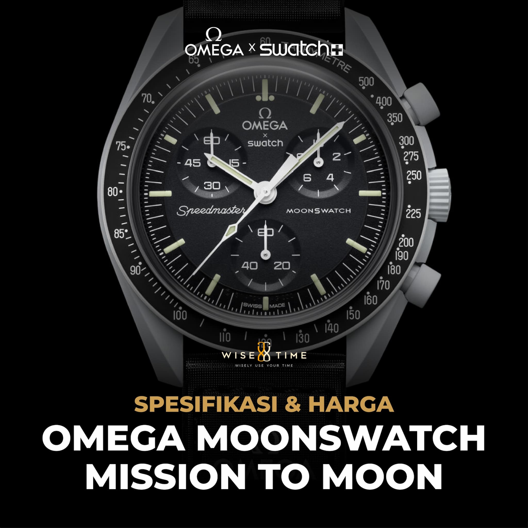 Spesifikasi & Harga Omega Moonswatch Mission to Moon